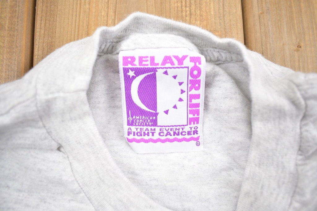Vintage 1990s American Cancer Society Souvenir T Shirt