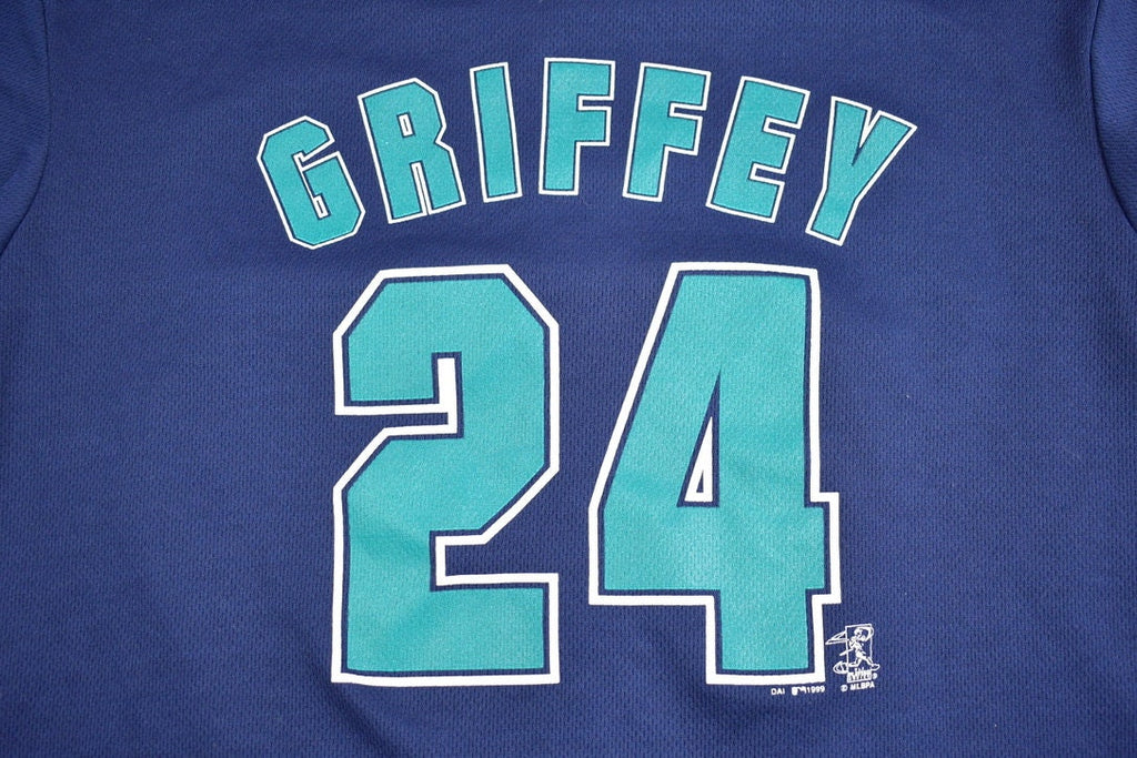Vintage 1999 Seattle Mariners MLB True Fan Baseball Jersey