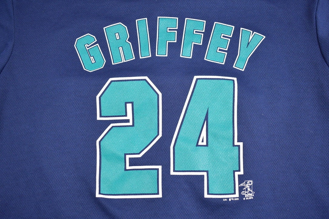 Vintage 1999 Seattle Mariners MLB True Fan Baseball Jersey
