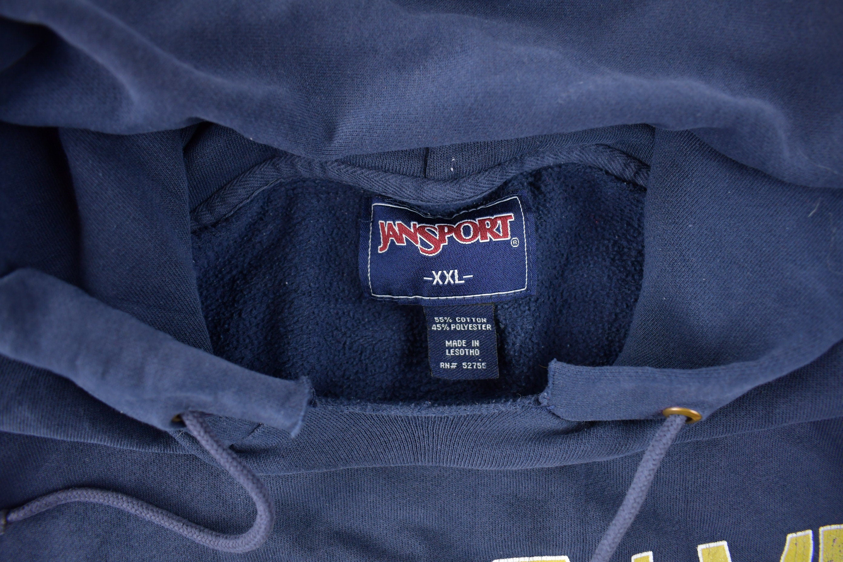 Vintage 1990s University Of Notre Dame Collegiate Jansport Hoodie Size XXL