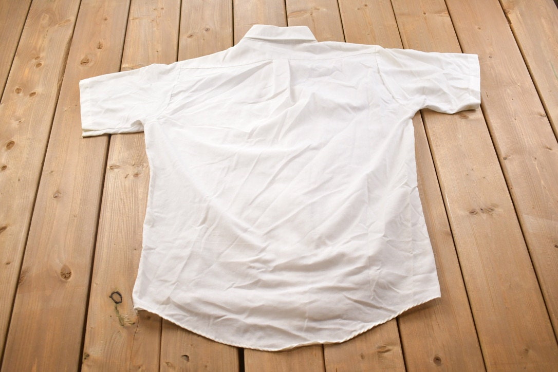 Vintage 1990s Gentlemens Wear House Blank Button Up Shirt