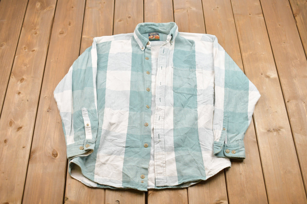 Vintage 1990s High Sierra Plaid Button Up Shirt