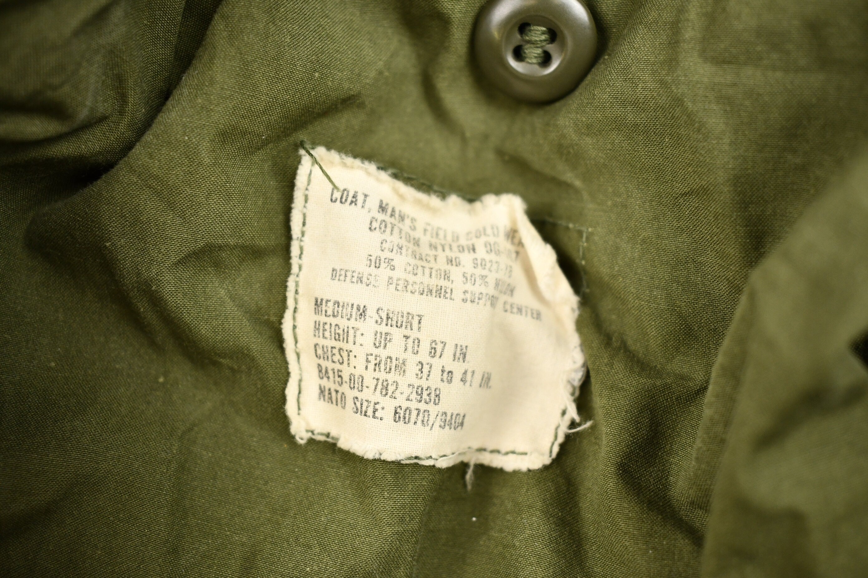 Vintage 2000 Military Cold Weather Field Coat