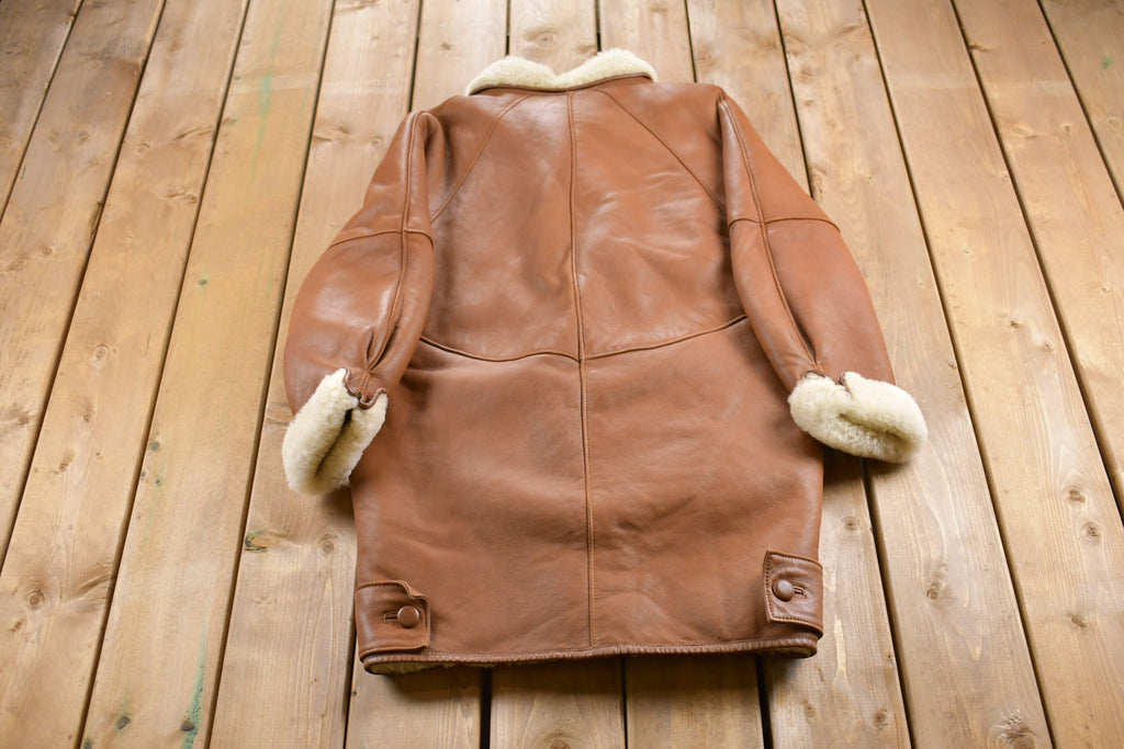 Vintage 1980s Shearling Fur Coat