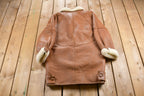 Vintage 1980s Shearling Fur Coat