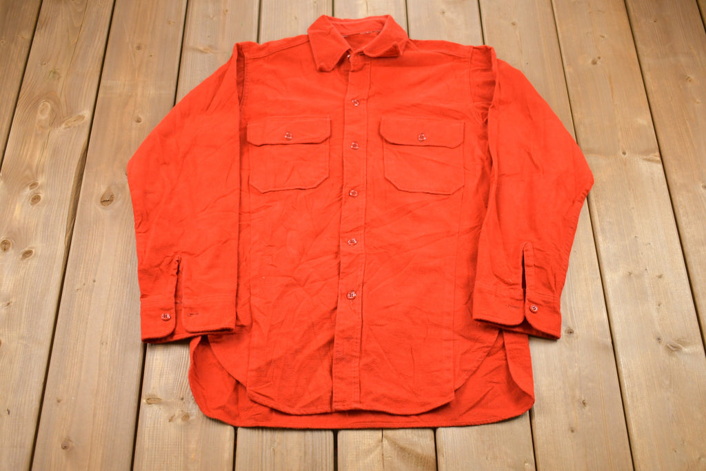 Vintage 1970s 100% Wool Shirt