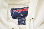 Vintage 1990s Jansport Harvard University Collegiate Hoodie  Embroidered  NCAA Sweatshirt  Sportswear  Americana