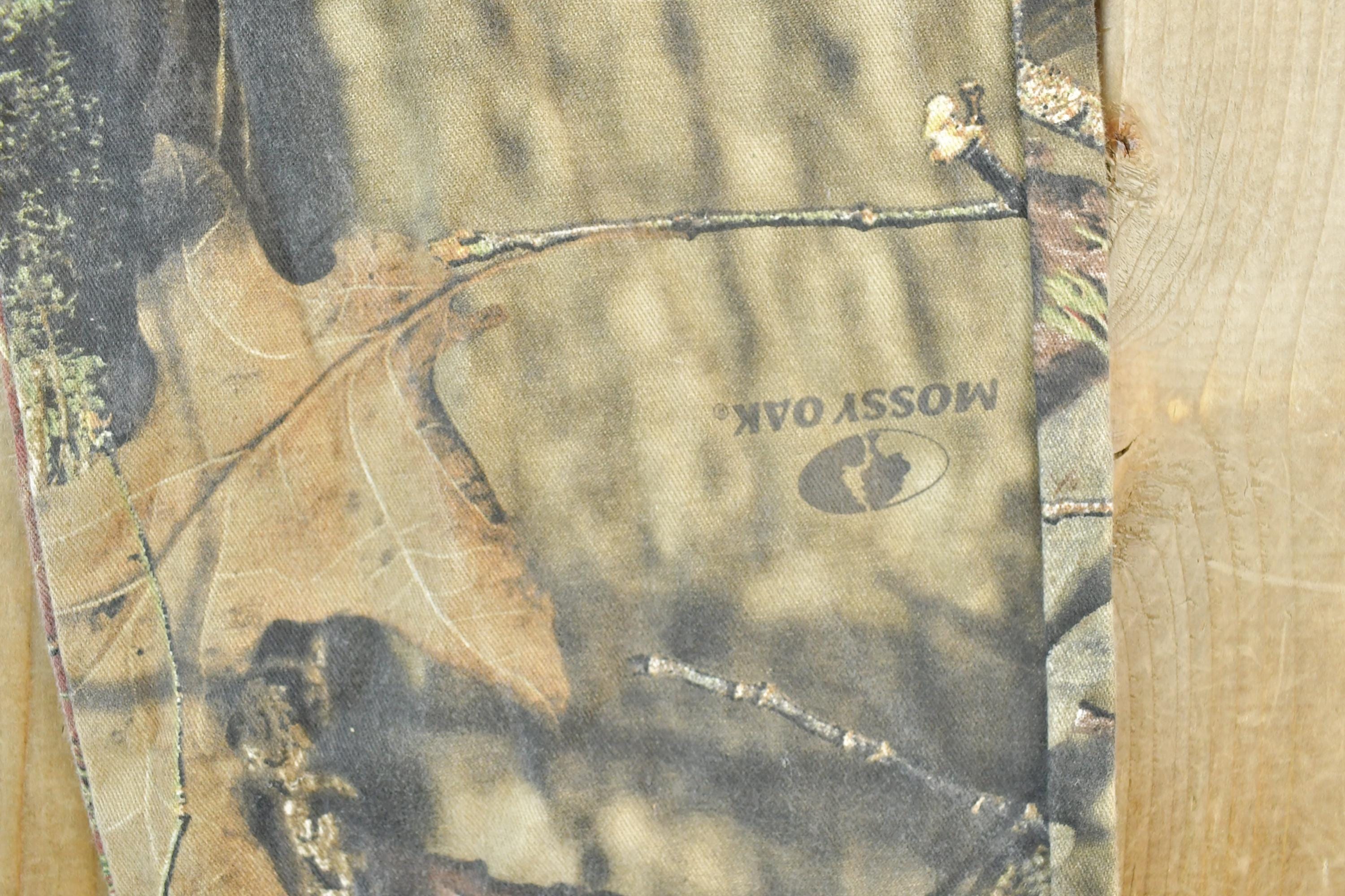 Vintage 1990s Mossy Oak Realtree Camouflage Cargo Pants Size Youth