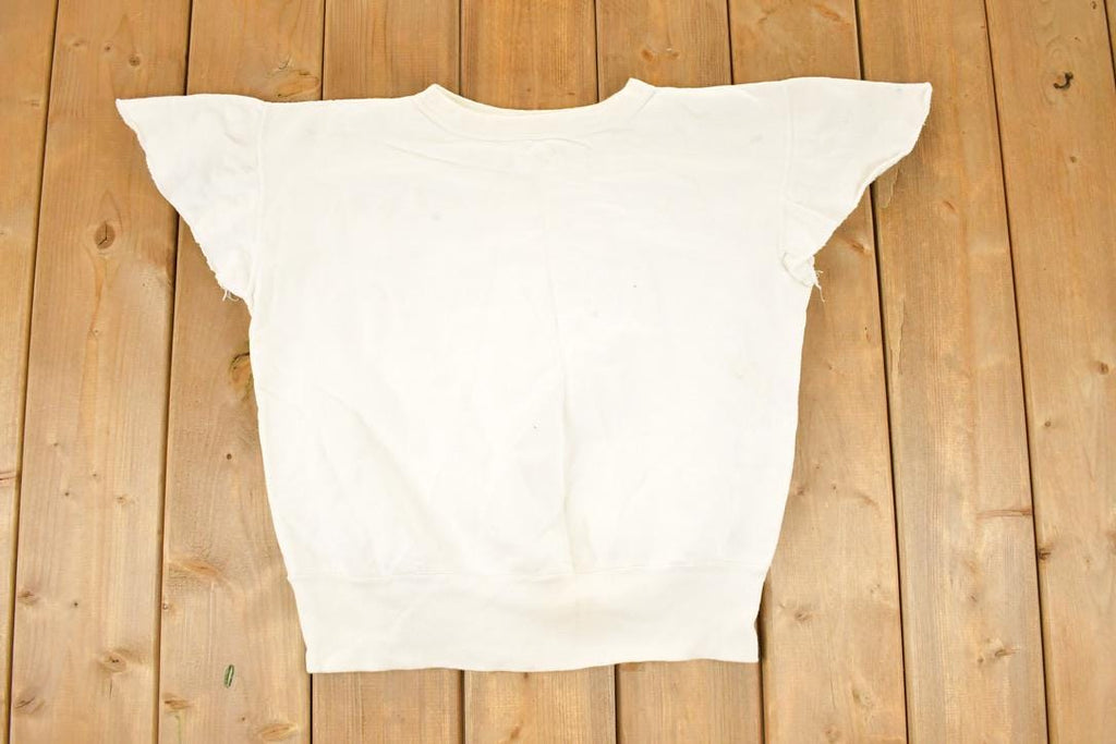 Vintage 1990s Derby Brand Sleeveless Blank Crewneck Sweatshirt Men's M