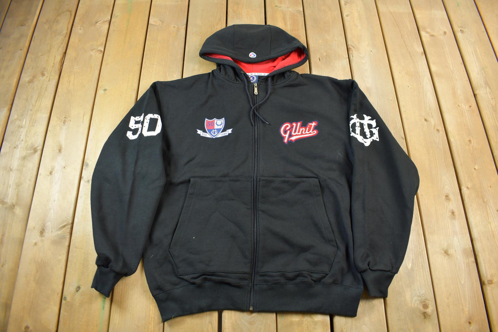 Vintage Deadstock Y2K G-Unit Embroidered Hoodie & Pants Set Size XXL