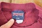 Vintage 1990s Jansport University Of Maryland Bulldogs Women's Hockey Collegiate Cropped Crew Neck Made In USA