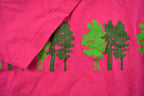 Vintage 1990s Artistic Trees Graphic T Shirt