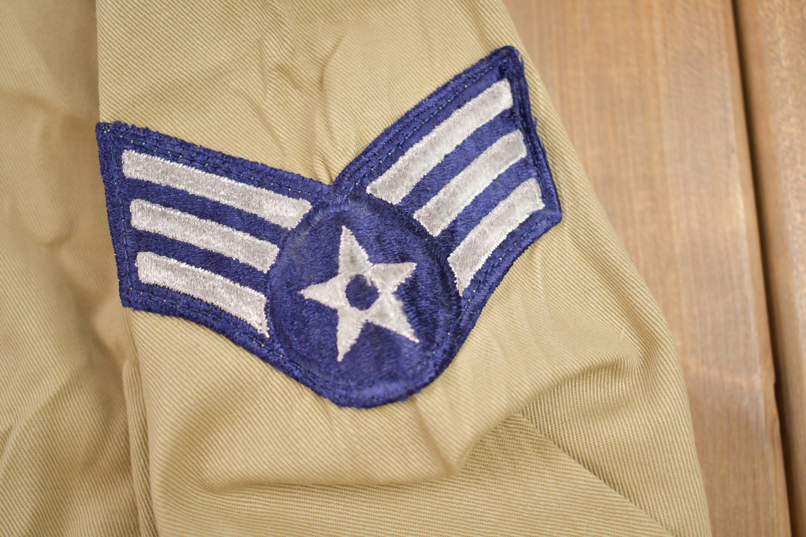 Vintage 1980s Army Military Air Force Jacket