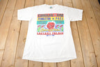 Vintage 1993 Carbajal Vs Kim Cesars Palace Boxing Promo Single Stitch Graphic T Shirt Made In USA