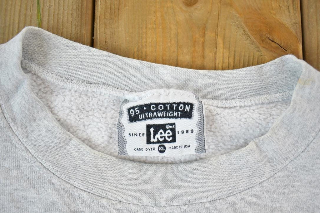 Vintage 1990s Lee Ultraweight Packers Collegiate Style Souvenir Crewneck Sweatshirt Made In USA