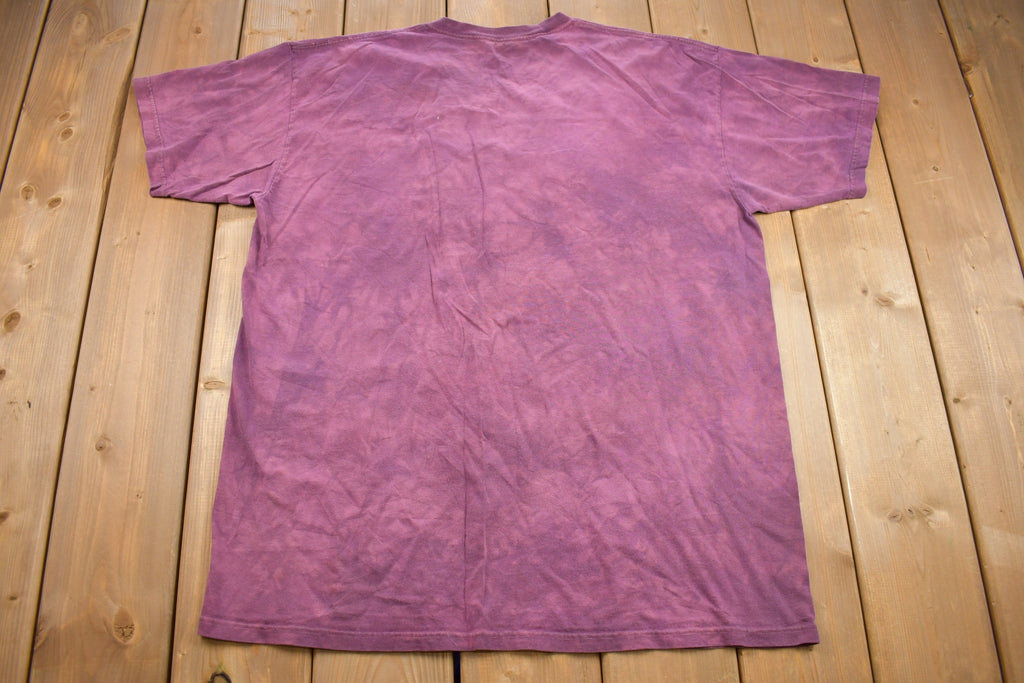 Vintage 1990s Dream Catcher Native Graphic Tie Dye T Shirt