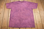 Vintage 1990s Dream Catcher Native Graphic Tie Dye T Shirt