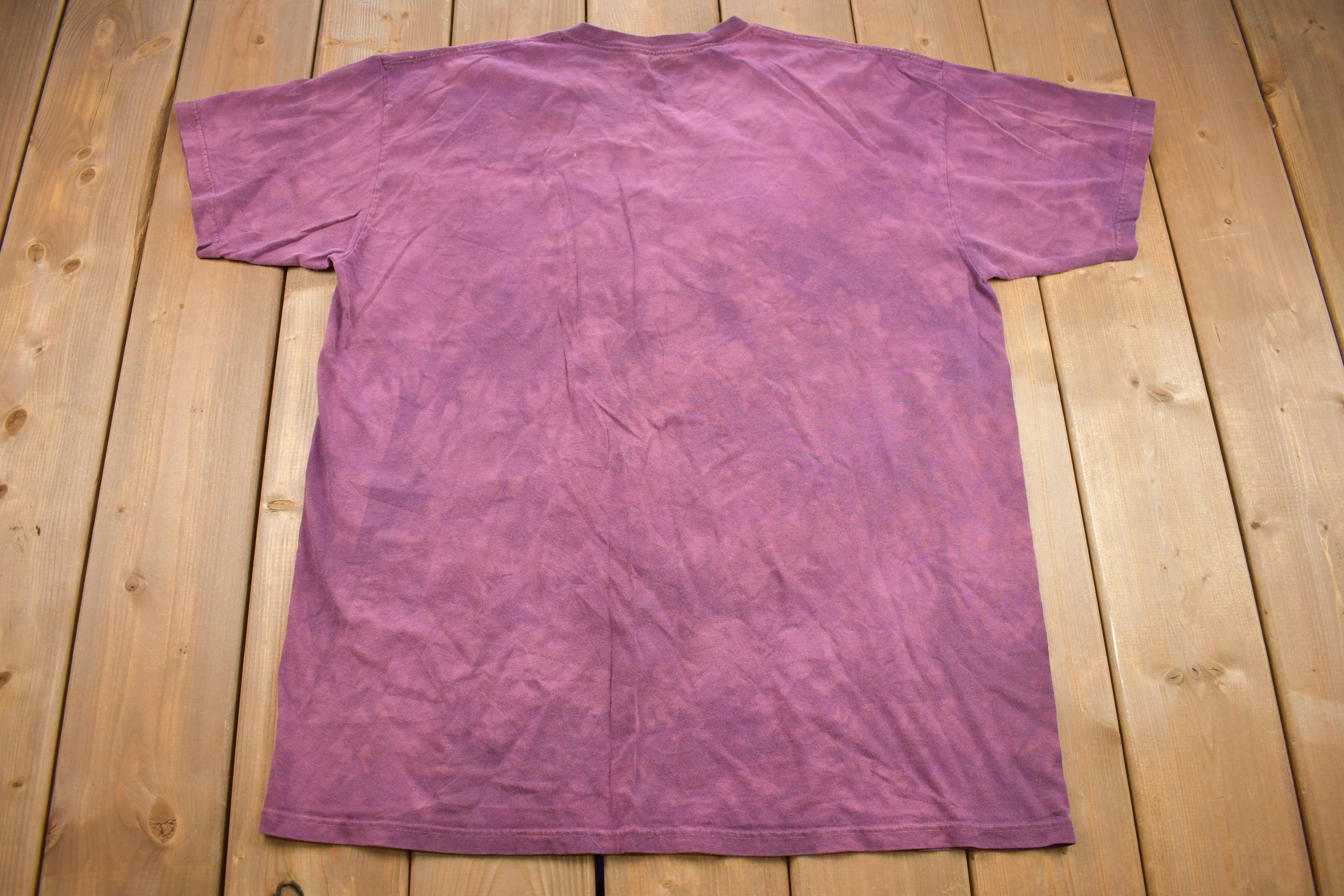 Vintage 1990s Dream Catcher Native Graphic Tie Dye T Shirt