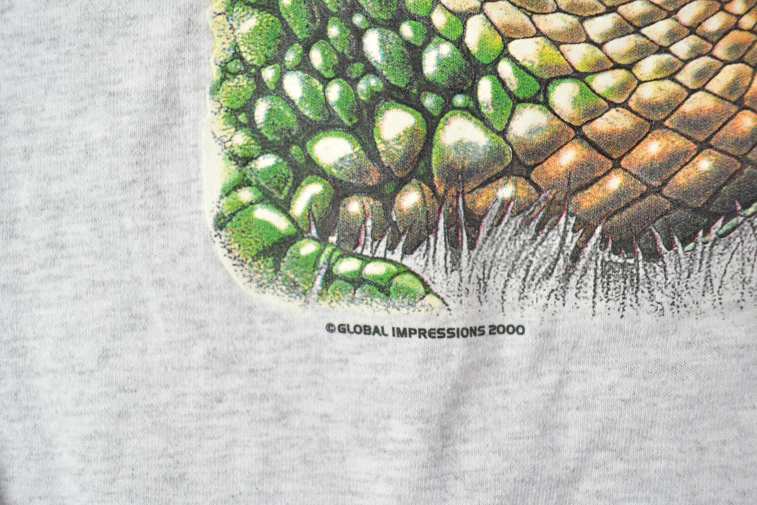 Vintage Y2K Panama City Beach Crocodile Crewneck Sweatshirt