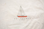 Vintage 1990s St. Thomas Sailboat Graphic T Shirt