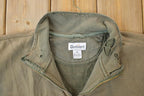Vintage Distressed Carhartt Quarter Zip Mock Neck Sweatshirt