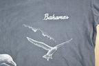 Vintage 1990s Bahamas Birds Souvenir Single Stitch Graphic Print T-Shirt Made In