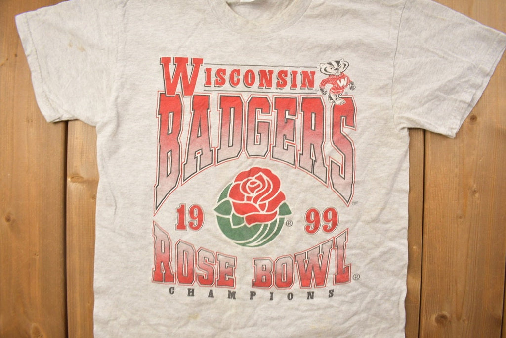 Vintage 1999 Wisconsin Badgers Collegiate T-Shirt