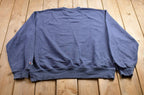 Vintage 1990s Champion Blank Blue Crewneck Sweatshirt