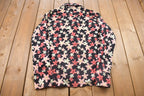 Vintage 1990s Pink Floral Button Up Shirt