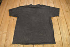 Vintage 2000 Harley Davidson Flaming Bald Eagle Graphic T-Shirt