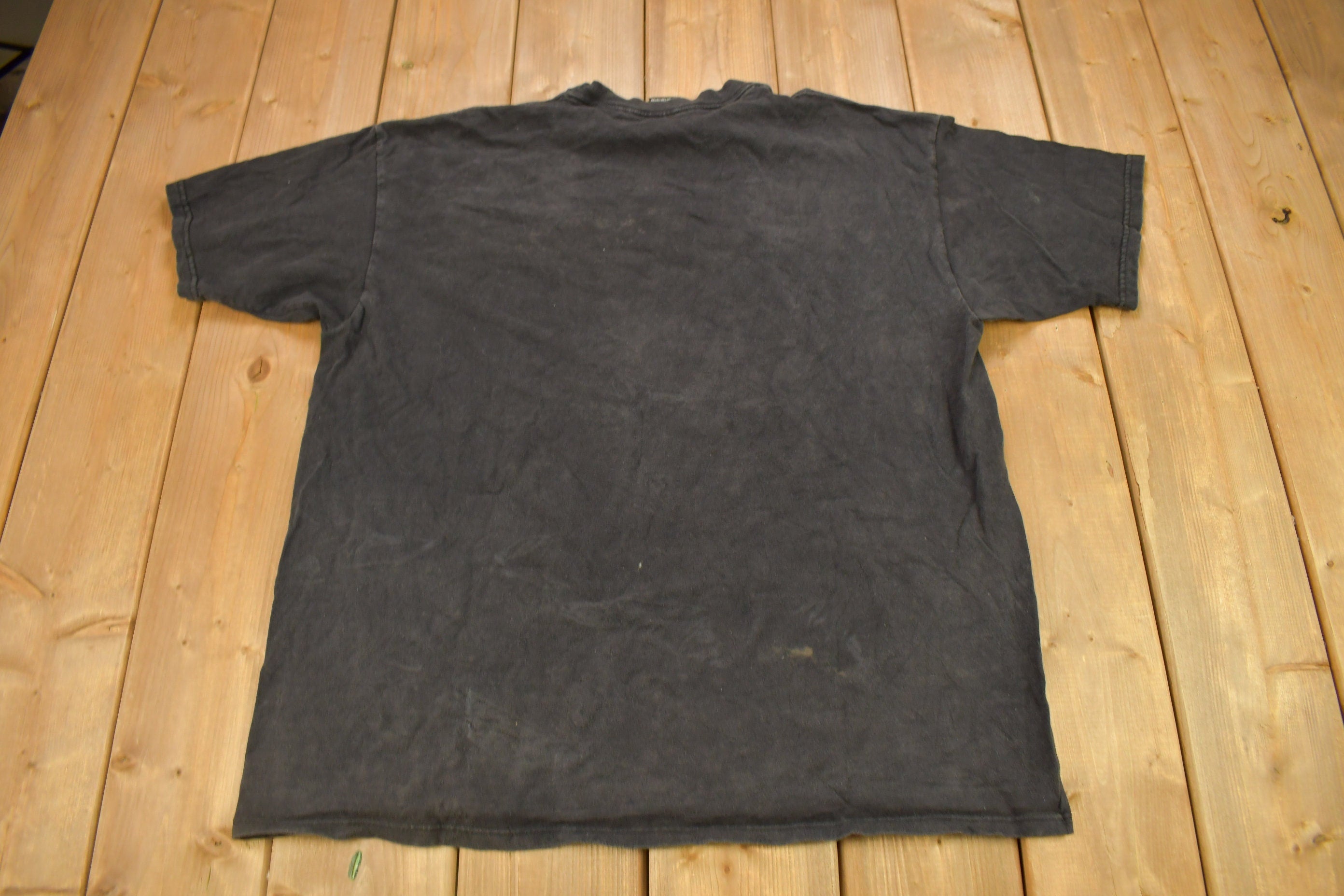 Vintage 2000 Harley Davidson Flaming Bald Eagle Graphic T-Shirt