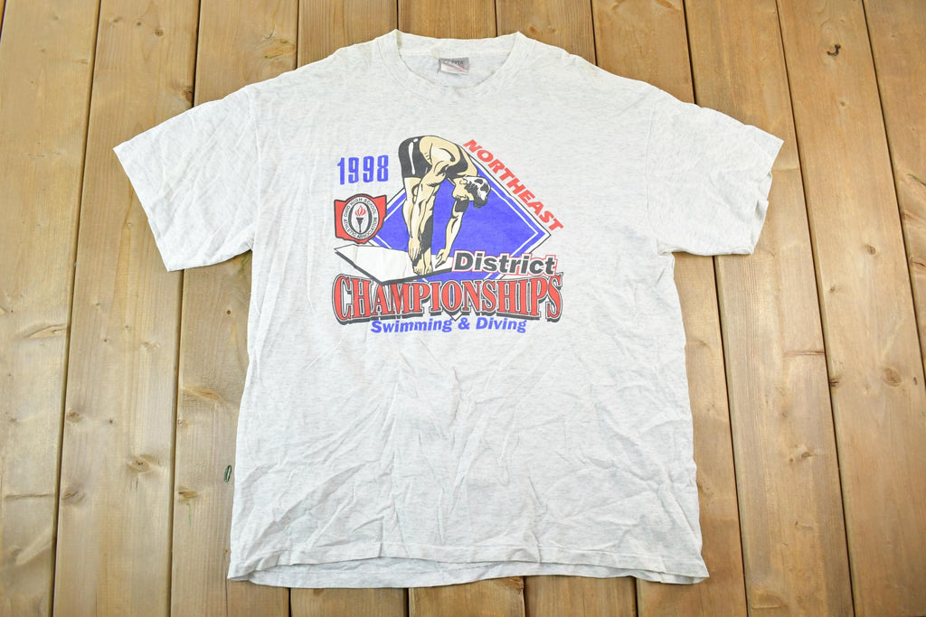 Vintage 1998 Northeast District Championships Souvenir FAB T-Shirt Men's M