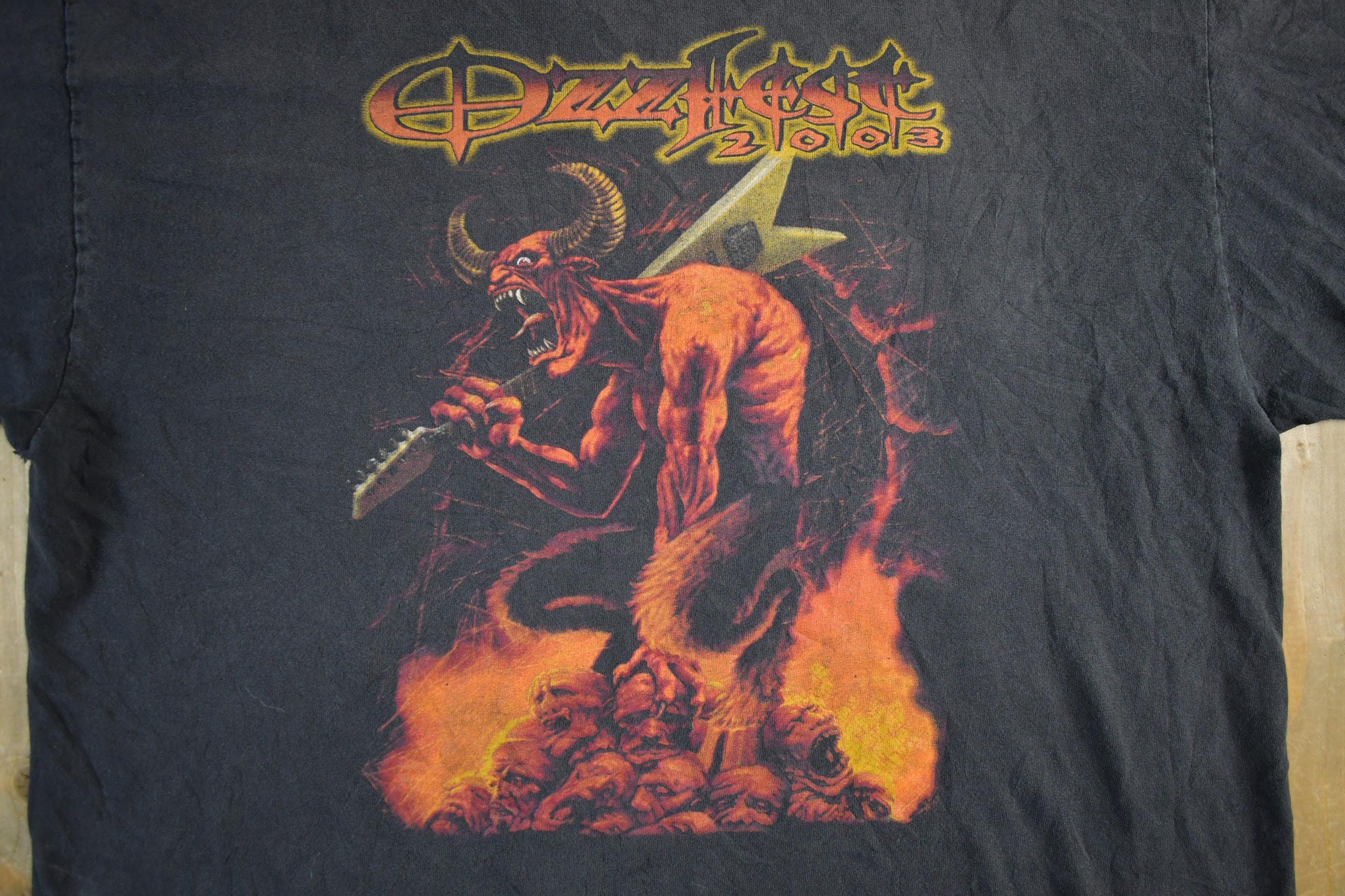 Vintage 2003 Ozzfest Festival Promo T-Shirt Men's XL