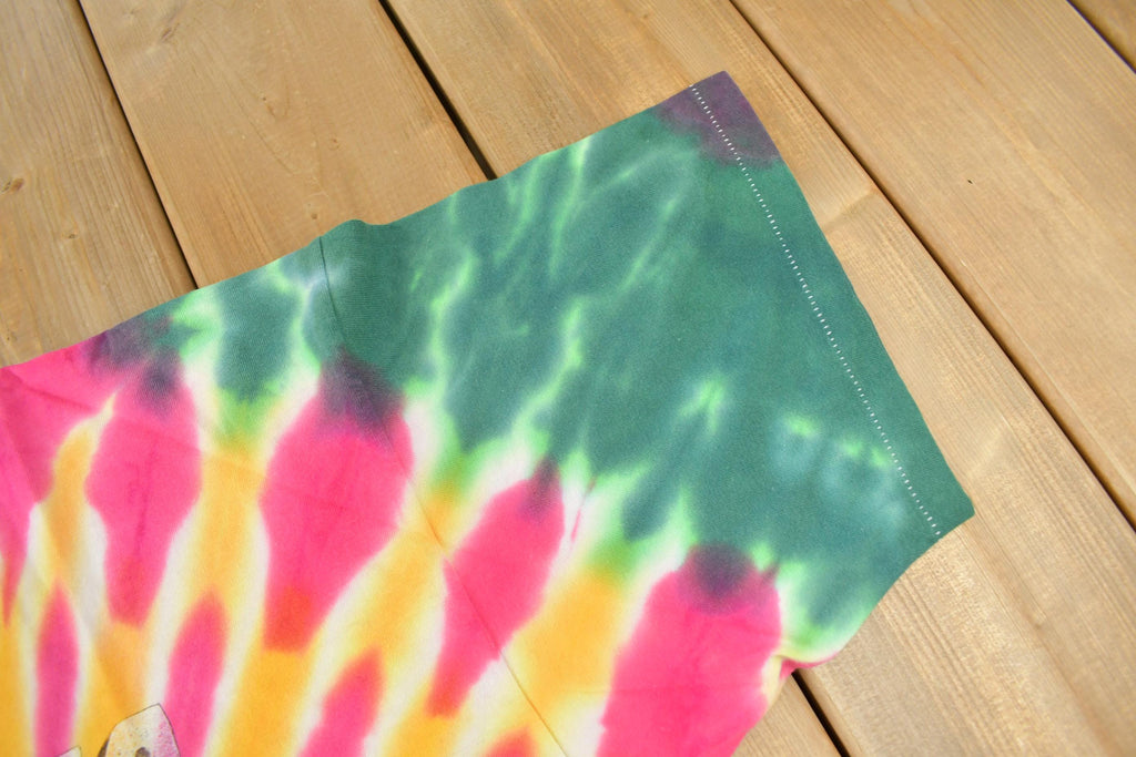 Vintage 1992 Grateful Dead Lithuania Barcelona All Over Print Band T-shirt