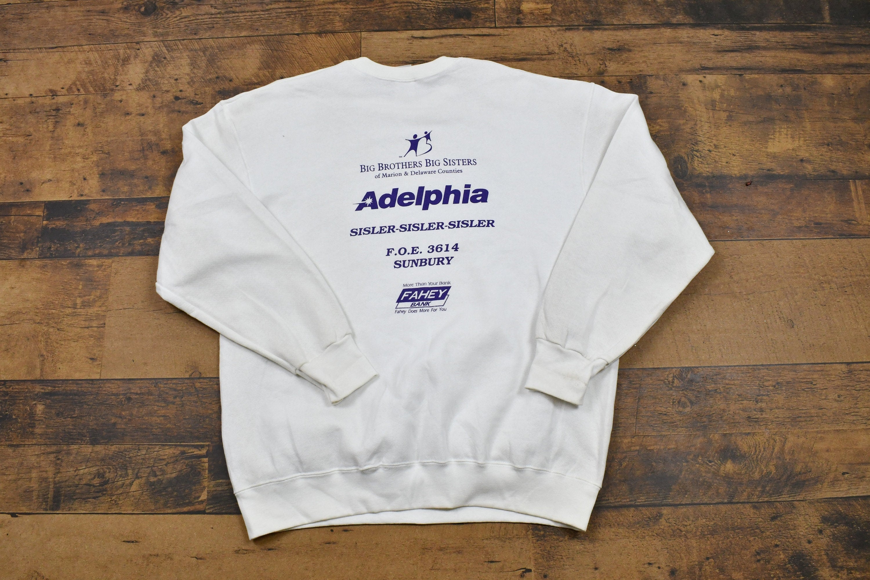 Vintage 1990s I Survived Bowl For Kids' Sake Sweatshirt Crewneck