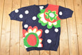 Vintage 1990s Franco Valeri Floral Embroidered Knit Crewneck Sweater Womens L