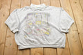 Vintage 1990s Country House Theme Collared Sweater