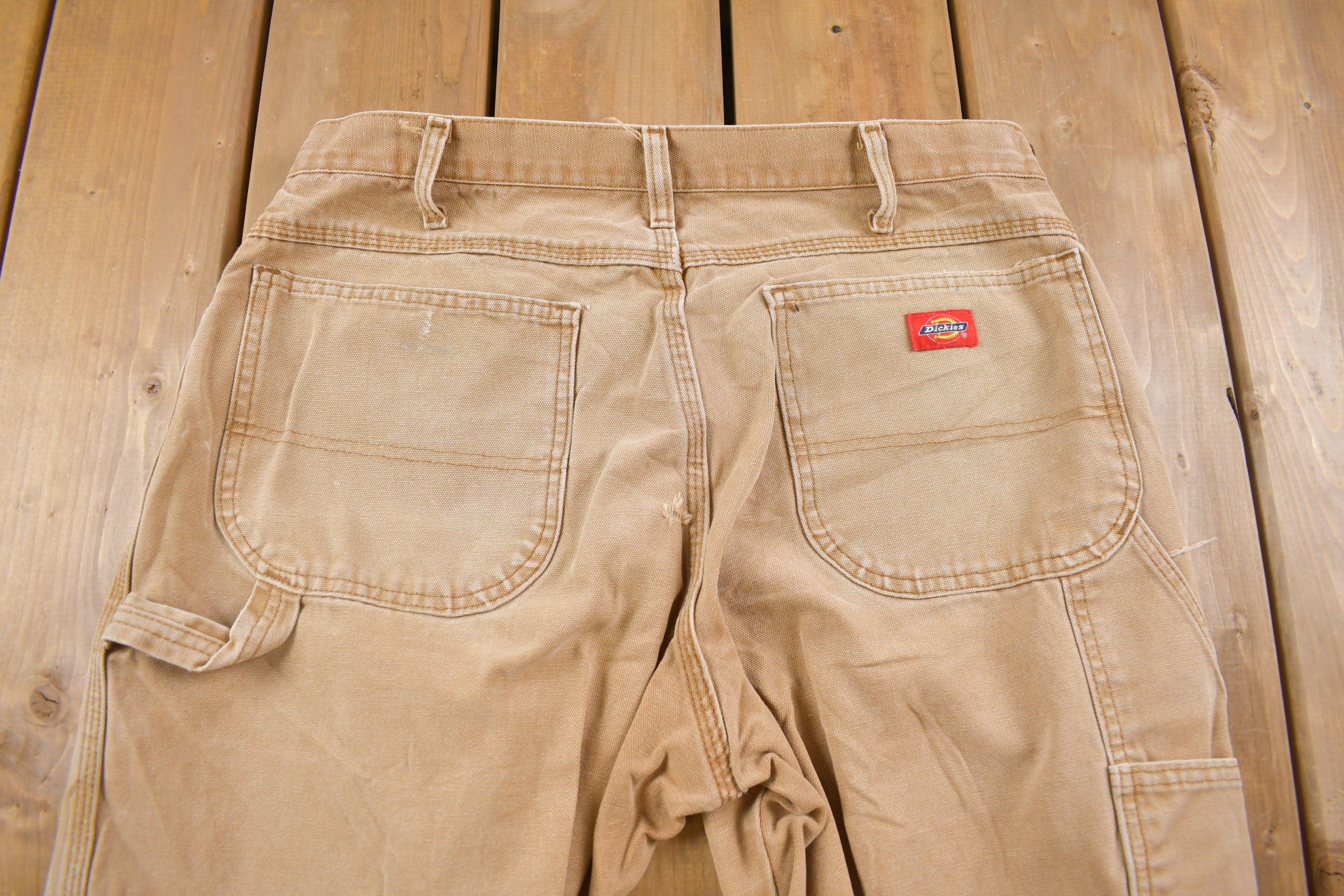 Vintage 1990's Dickies Painter Pants 33 x 30  American Vintage  Work Pants  Distressed Vintage  Streetwear Fashion  Vintage Pants