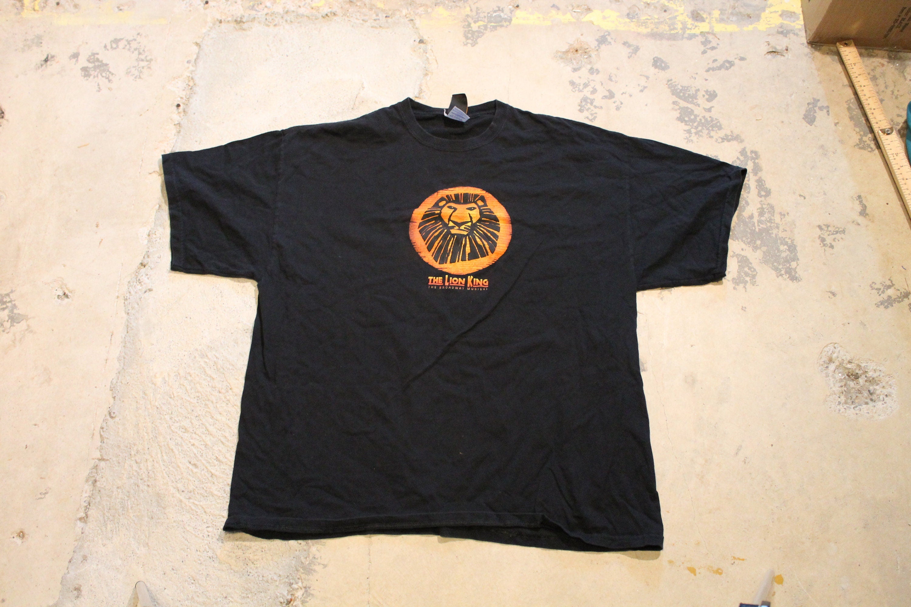 Vintage 1990s Disney's The Lion King Broadway Musical T Shirt