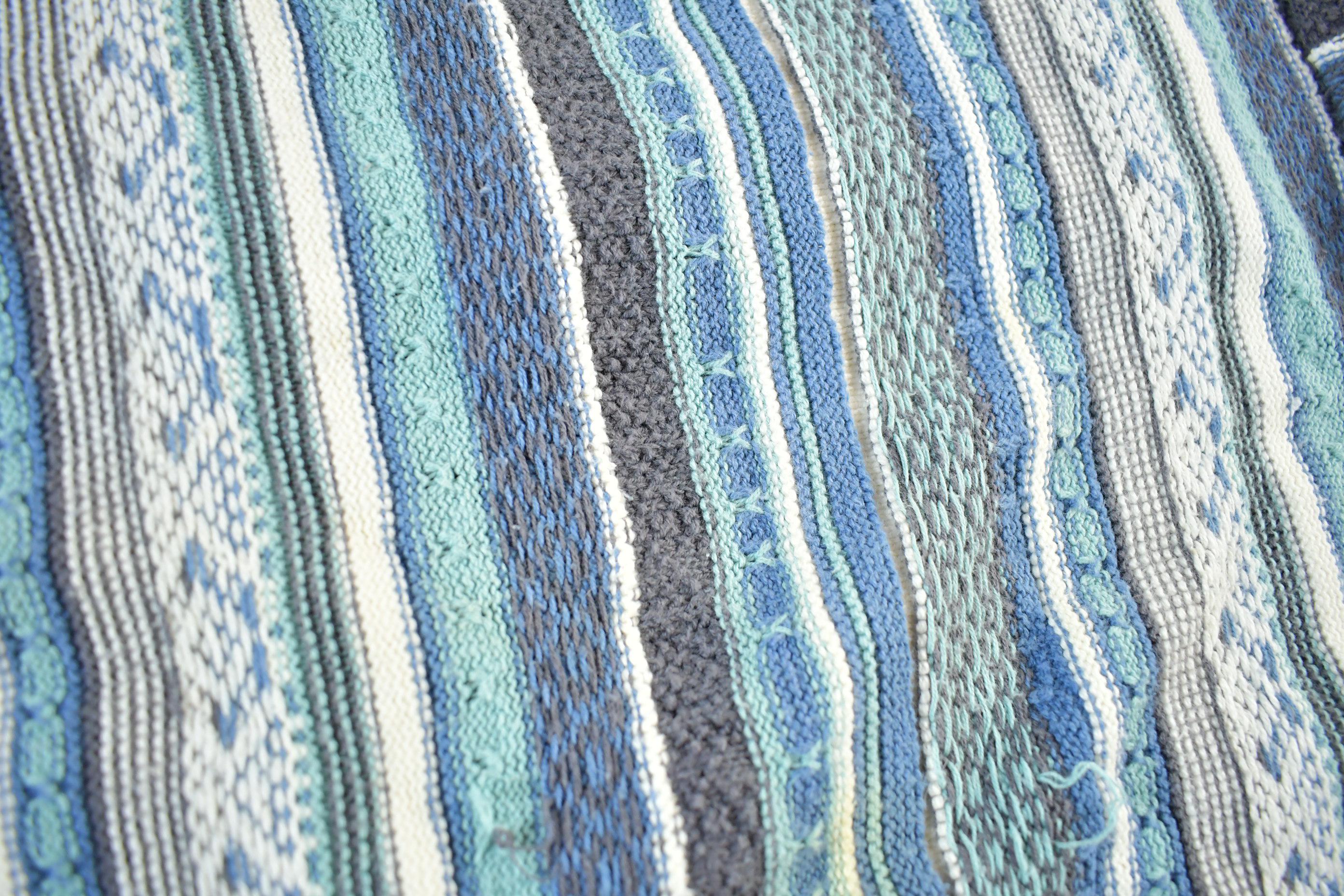 Vintage 1990s American Priority 3D Knit Sweater Mens Large