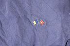 Vintage 1990s Kenny Rogers Quarter Button Rugby Shirt Men's M / Preppy Button Up / 90's Dress Shirt
