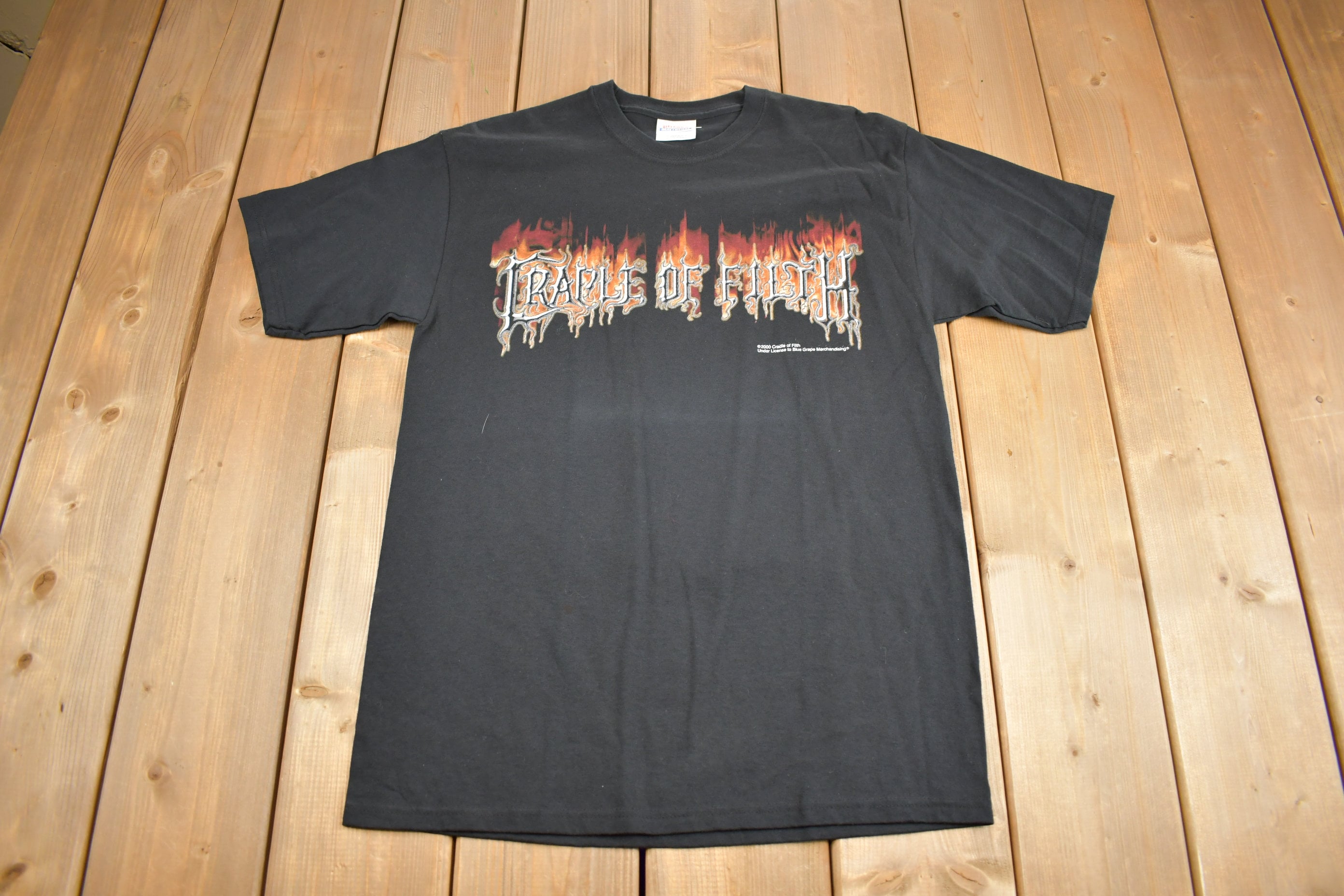 Vintage 2000 Cradle Of Filth Rock Band Tee