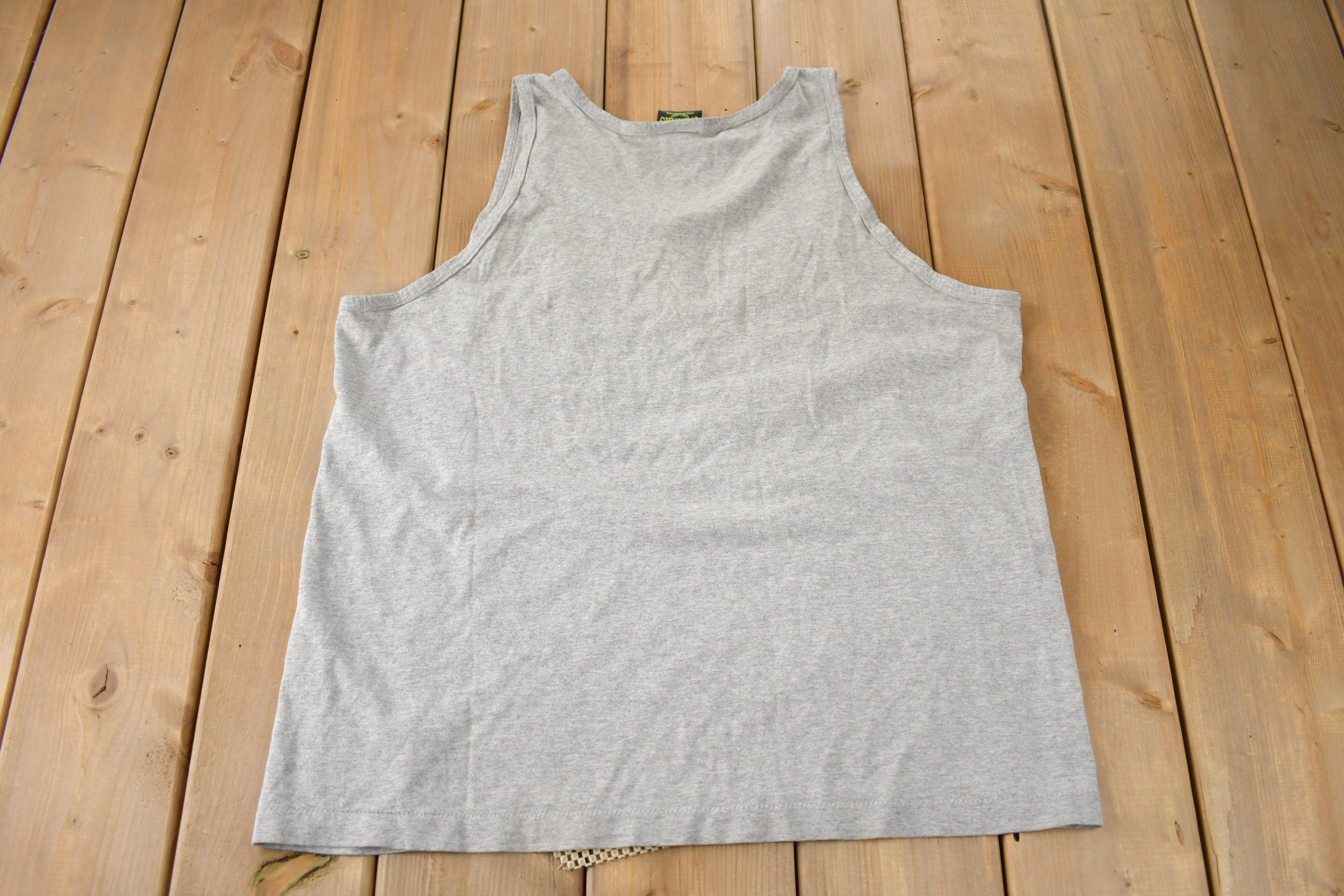 Vintage 1990s Cesars Palace Single Stitch Graphic Tank Top Shirt Made In USA