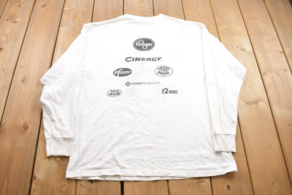 Vintage 2001 Thanksgiving Day Race Graphic T Shirt