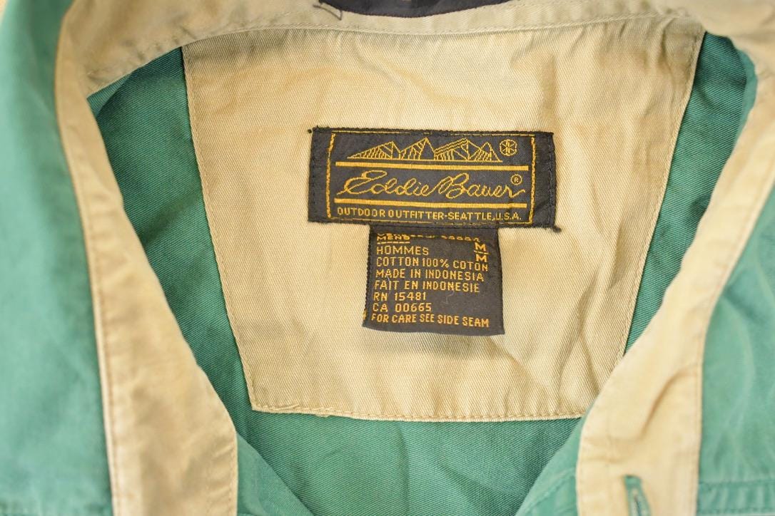 Vintage 1990s Eddie Bauer Button Up Shirt Men's M