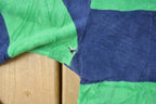 Vintage 1980's Off The Wall Velour Striped Rugby Sweater Youth M-L