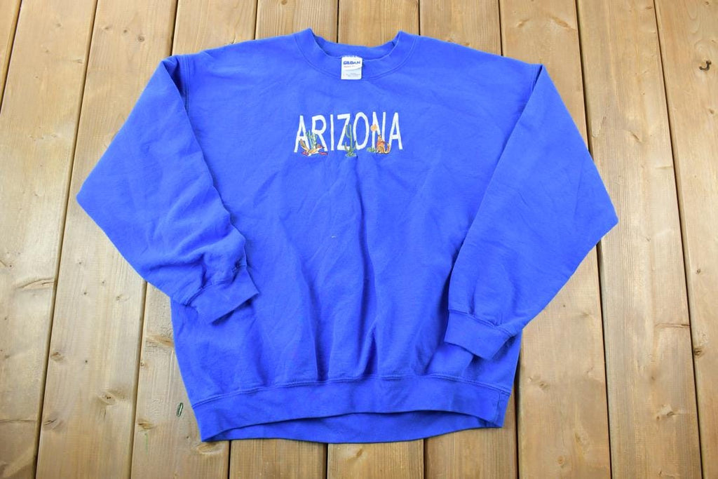 Vintage 1990s Arizona Embroidered Crewneck Sweatshirt