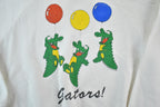 Vintage 1980s Birthdays Gators Souvenir Crewneck Sweatshirt