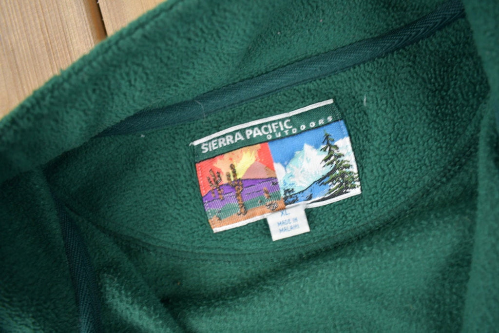 Vintage 1990s Embroidered"A" Collegiate Fleece Sweater Size XL