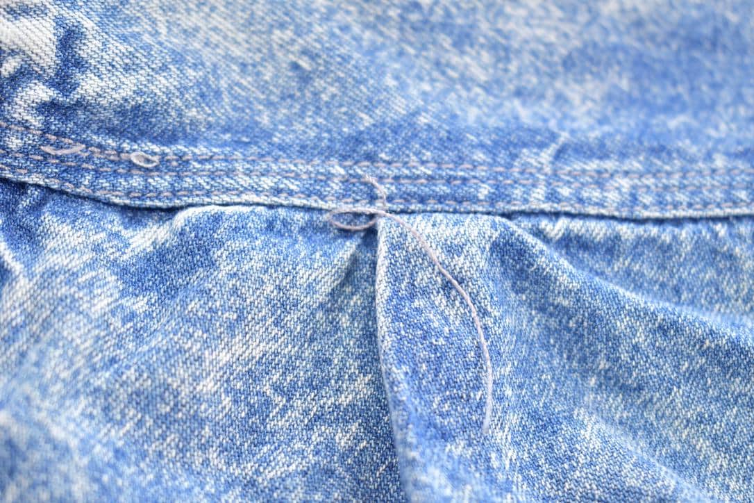 Vintage 1980s Gap Jean Button Up Long Sleeve Shirt